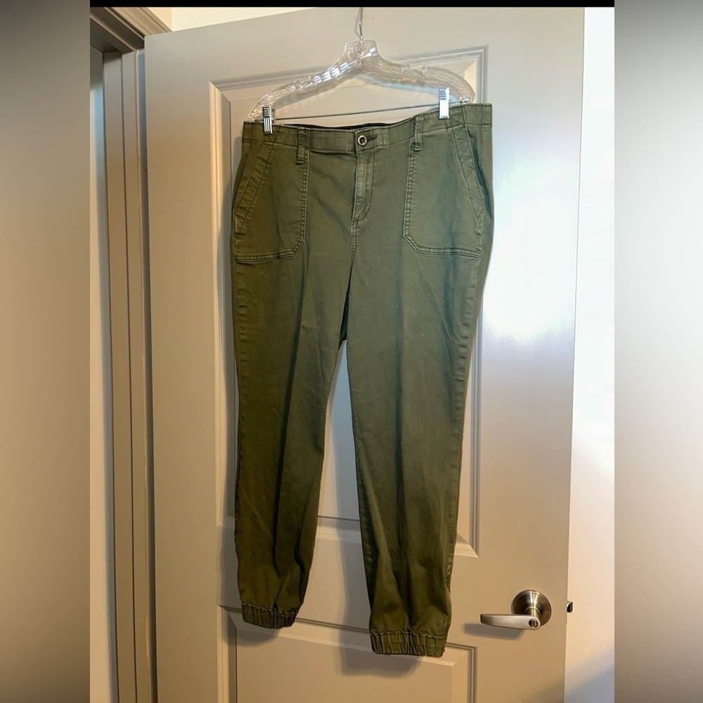 Olive Green Utility Pants